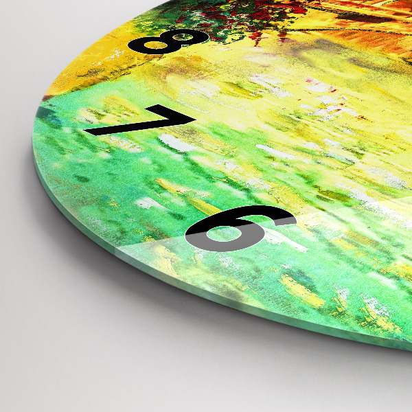 Okrúhle hodiny Benátsky most Rialto