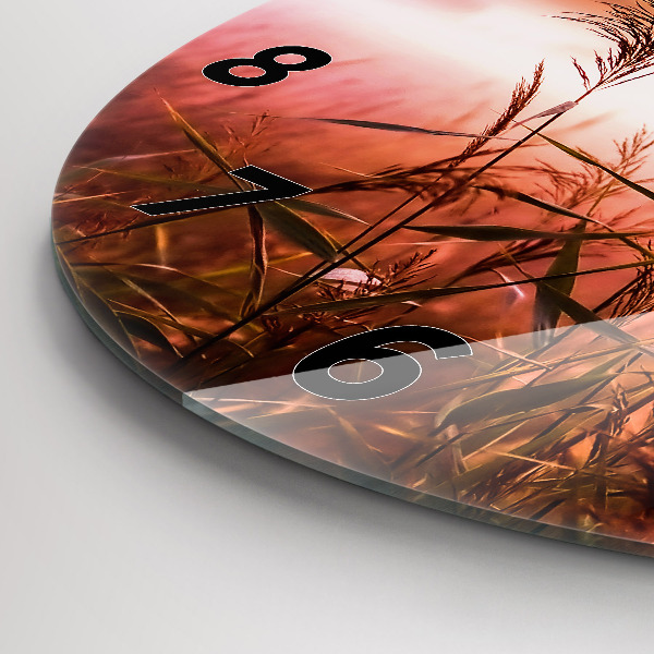 Okrúhle hodiny Hmlisté ráno