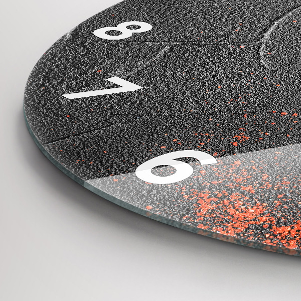 Okrúhle hodiny Červené papriky