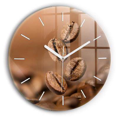 Okrúhle hodiny Abstraktné farby