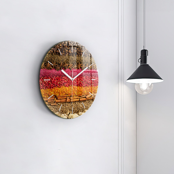 Okrúhle hodiny Riadky korenia