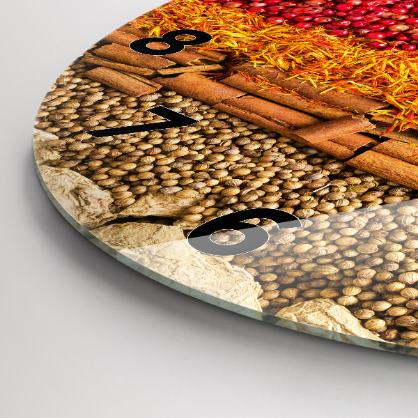 Okrúhle hodiny Riadky korenia