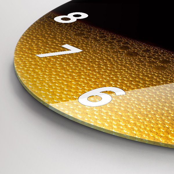 Okrúhle hodiny Pomarančový džús