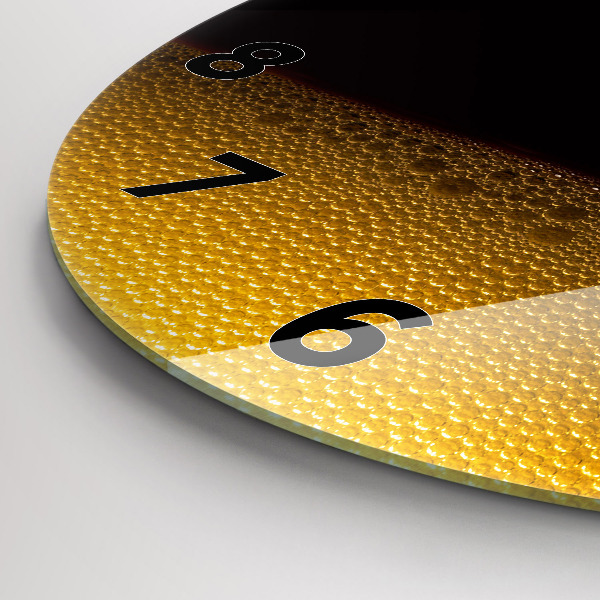 Okrúhle hodiny Pomarančový džús