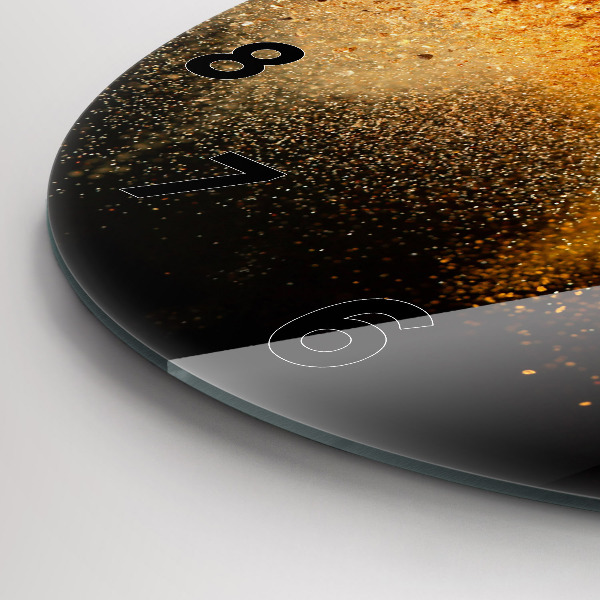 Okrúhle hodiny Korenie sa rozsypalo