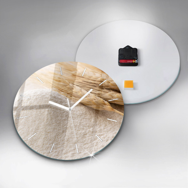 Okrúhle hodiny Múka a obilné klasy