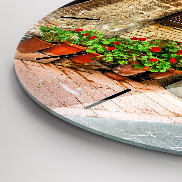 Okrúhle hodiny Malebná ulica