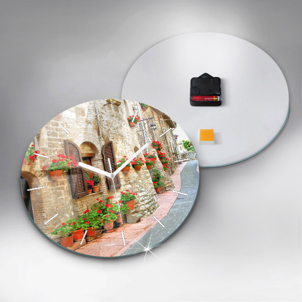 Okrúhle hodiny Malebná ulica