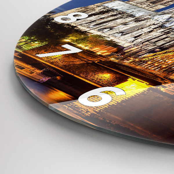 Okrúhle hodiny Most v Nemecku