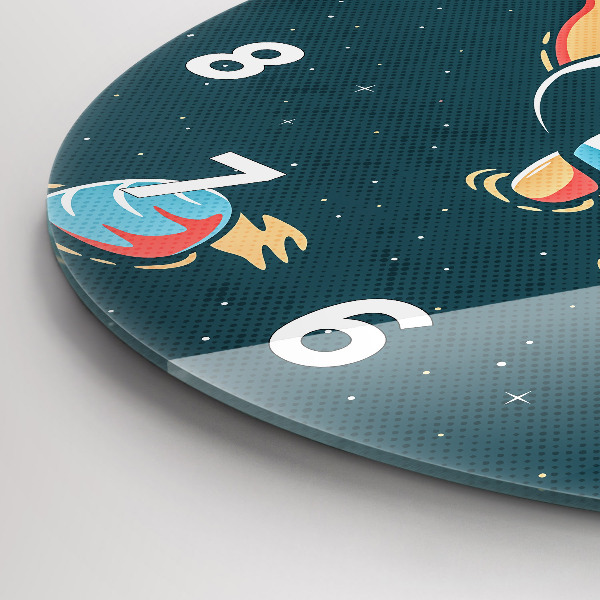 Okrúhle hodiny Detský astronaut