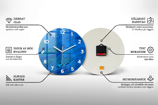 Okrúhle hodiny Čas – mechanizmus