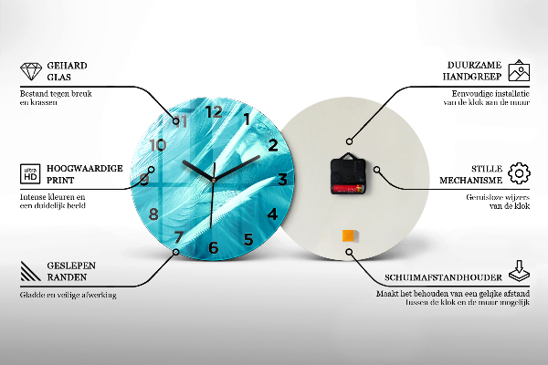 Okrúhle hodiny Čas – mechanizmus
