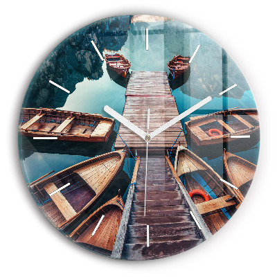Okrúhle hodiny Most a jazero