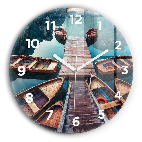 Okrúhle hodiny Most a jazero