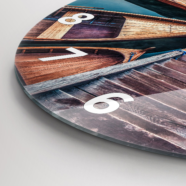 Okrúhle hodiny Most a jazero