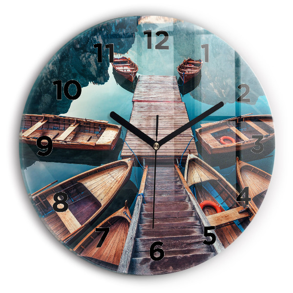 Okrúhle hodiny Most a jazero
