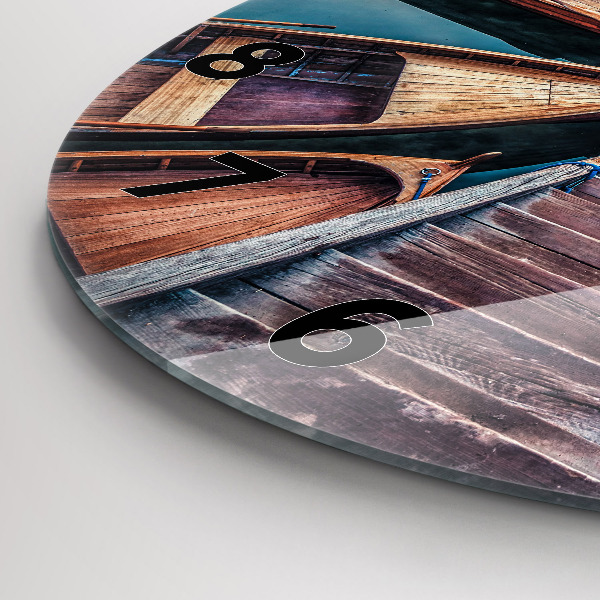 Okrúhle hodiny Most a jazero