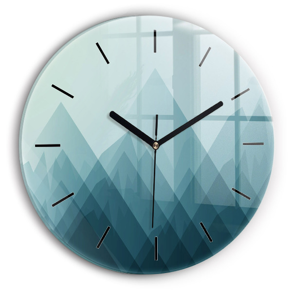 Okrúhle hodiny Geometrické postavy