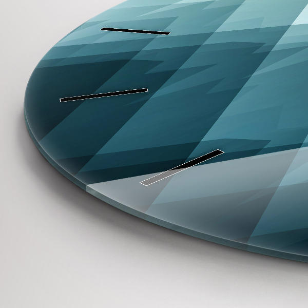 Okrúhle hodiny Geometrické postavy