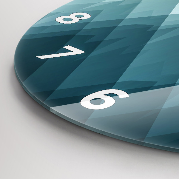 Okrúhle hodiny Geometrické postavy