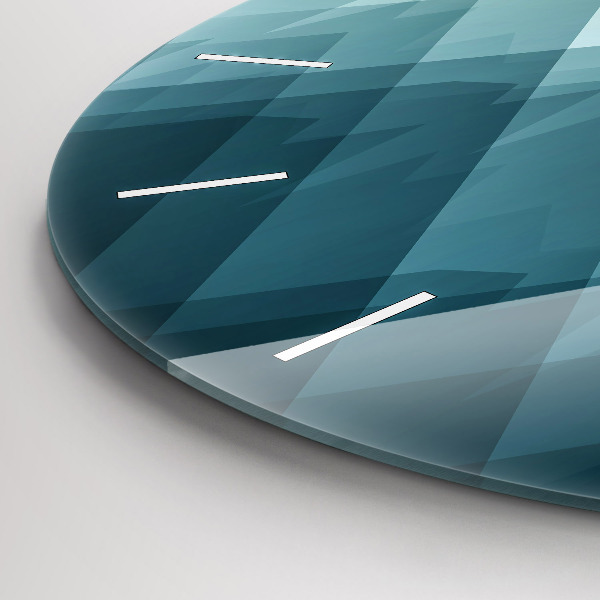 Okrúhle hodiny Geometrické postavy