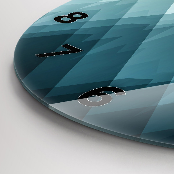 Okrúhle hodiny Geometrické postavy