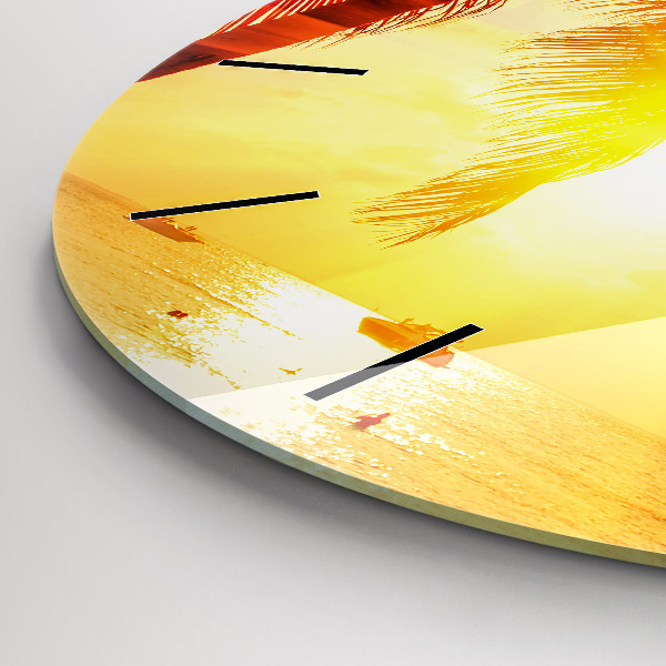 Okrúhle hodiny Prázdniny Odpočinok