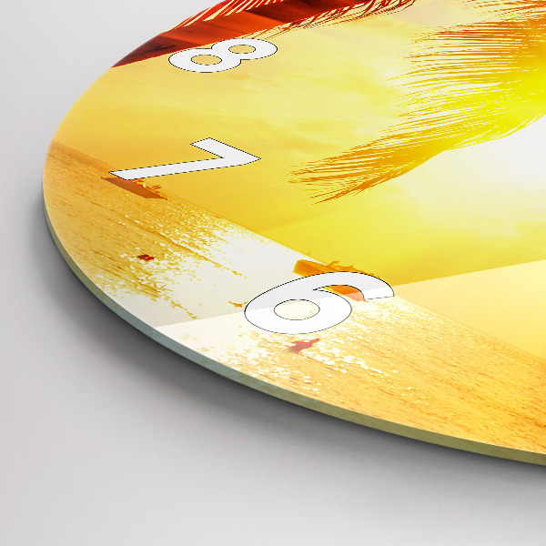 Okrúhle hodiny Prázdniny Odpočinok