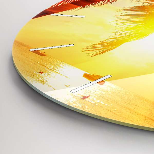 Okrúhle hodiny Prázdniny Odpočinok