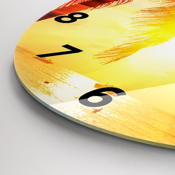 Okrúhle hodiny Prázdniny Odpočinok