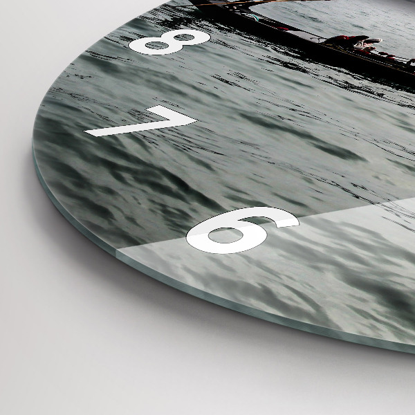 Okrúhle hodiny Gondola v Benátkach