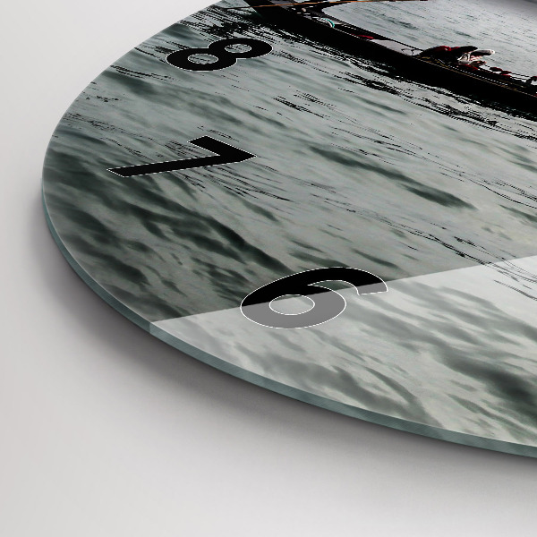 Okrúhle hodiny Gondola v Benátkach