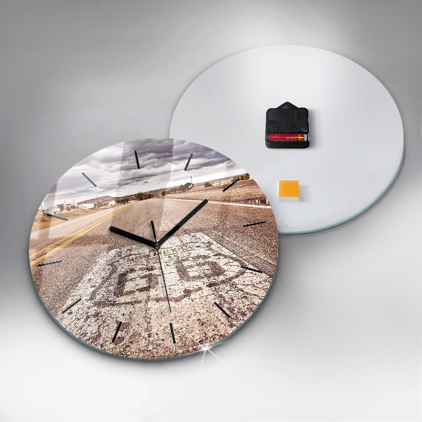 Okrúhle hodiny Route 66 USA