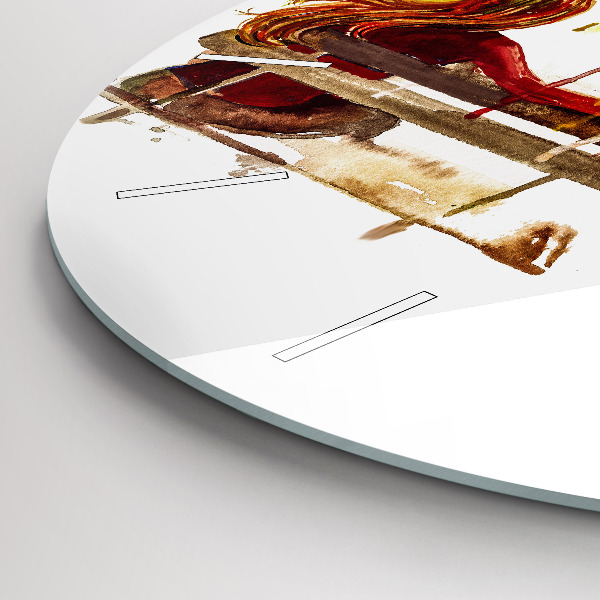 Okrúhle hodiny Jesenná Krajina