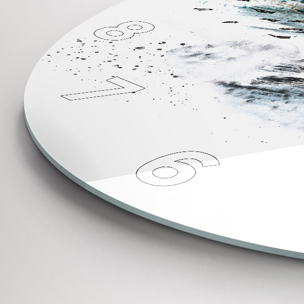 Okrúhle hodiny Kapitán s ďalekohľadom