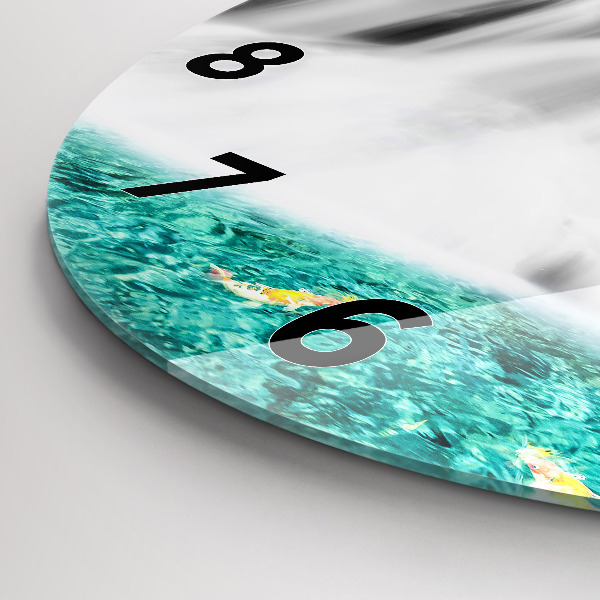 Okrúhle hodiny Vodopád v Thajsku