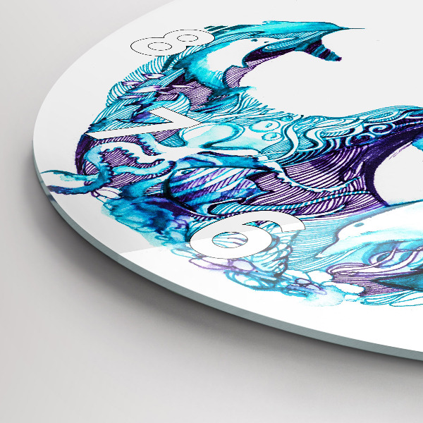 Okrúhle hodiny Morská kotva