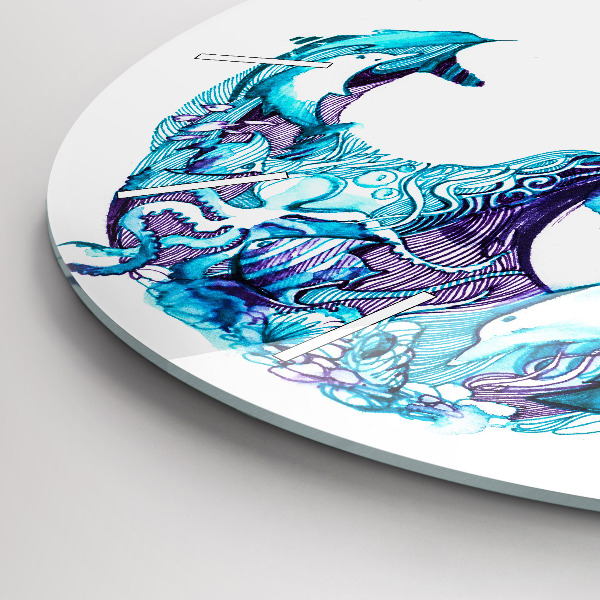 Okrúhle hodiny Morská kotva