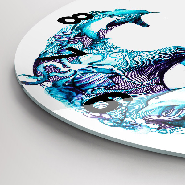 Okrúhle hodiny Morská kotva