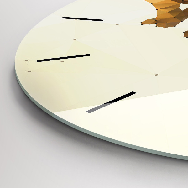 Okrúhle hodiny Stvorenie Adama