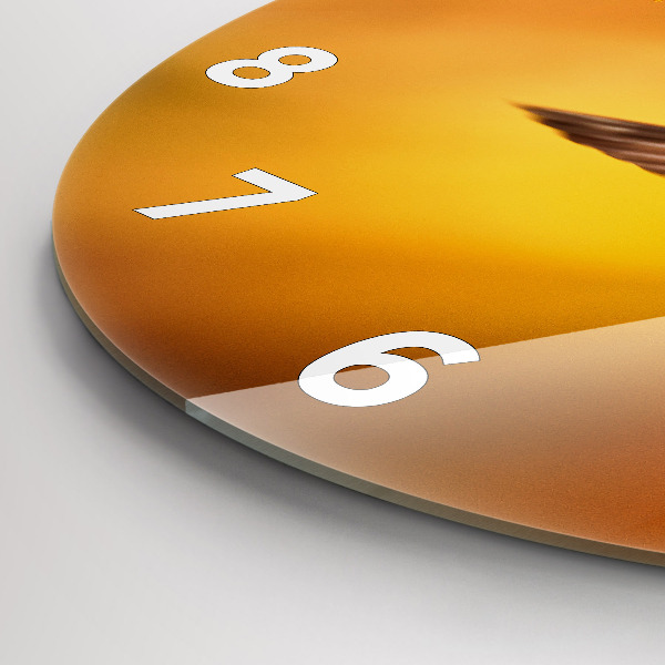 Okrúhle hodiny Kolibrík vták