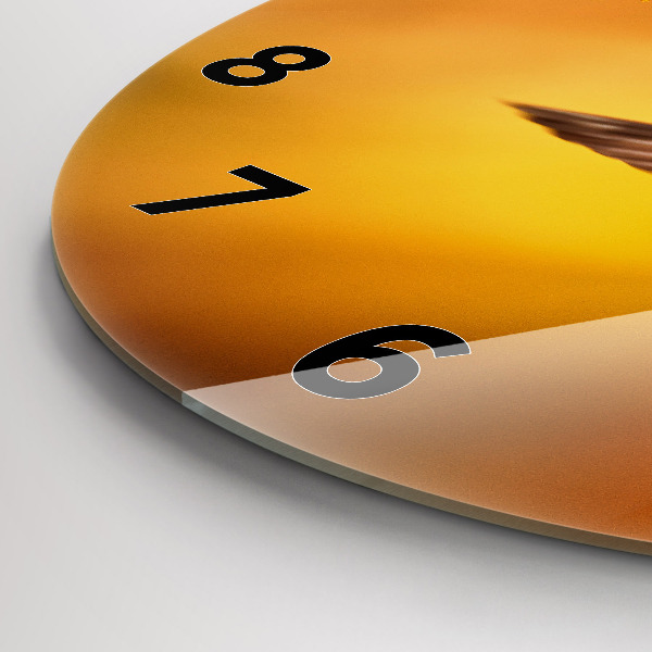 Okrúhle hodiny Kolibrík vták