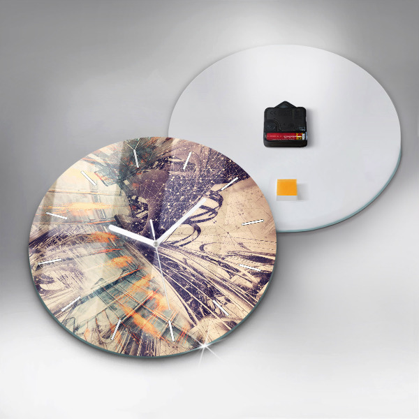 Okrúhle hodiny Abstraktný mechanizmus