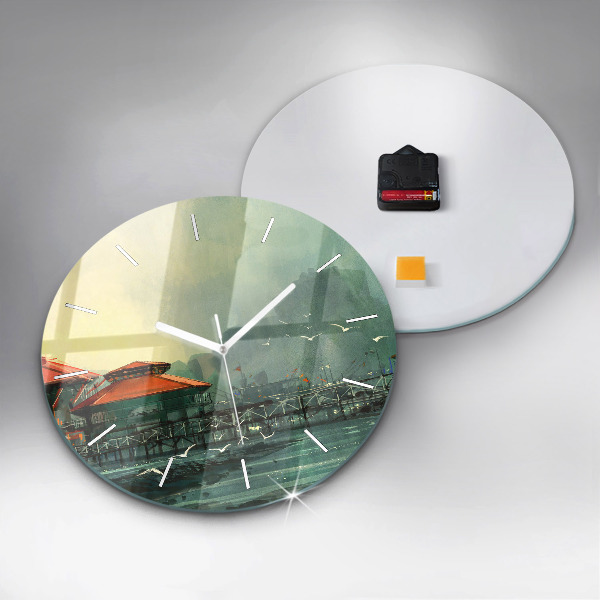 Okrúhle hodiny Rybárska dedina