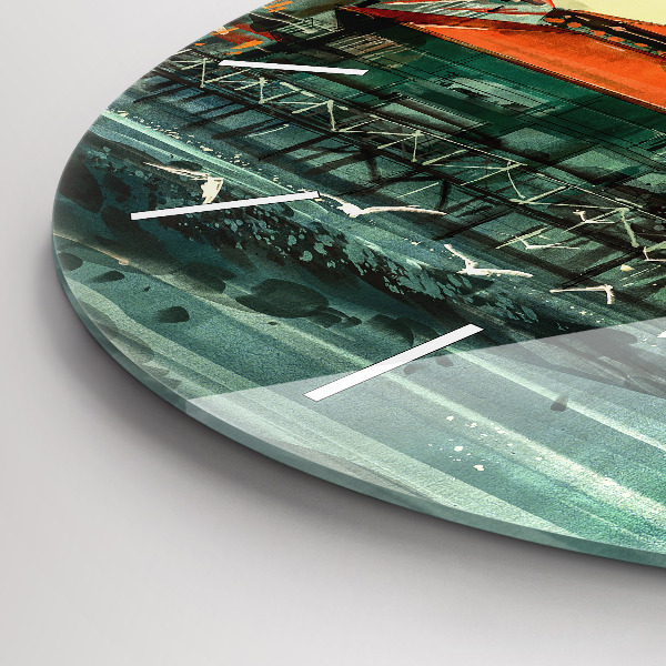 Okrúhle hodiny Rybárska dedina