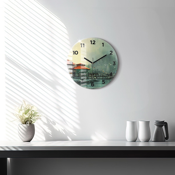 Okrúhle hodiny Rybárska dedina