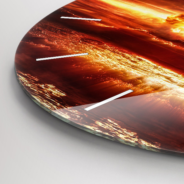 Okrúhle hodiny Výbuch atómovej bomby