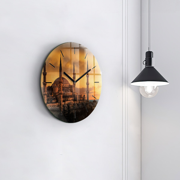 Okrúhle hodiny Mešita v Istanbule