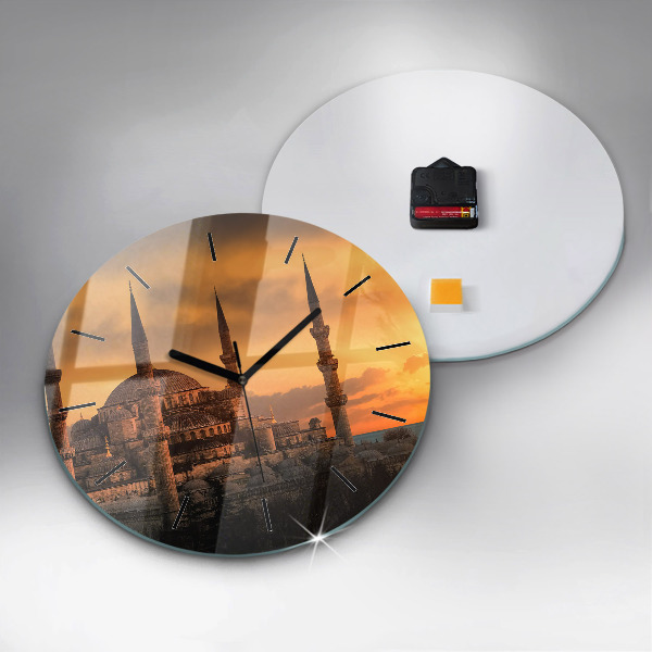 Okrúhle hodiny Mešita v Istanbule