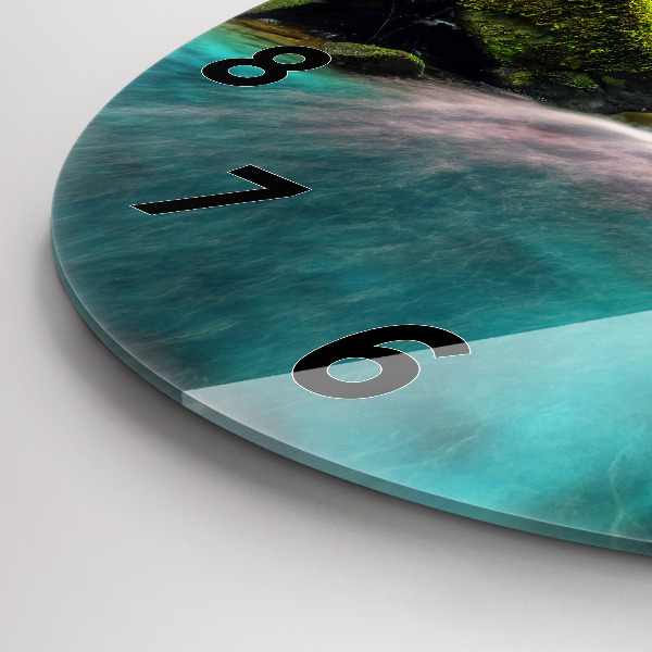 Okrúhle hodiny Vodopád Thajsko